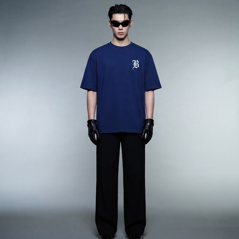 Blacklist Casino Royale Lambo Edition Royal blue Statement T-shirt