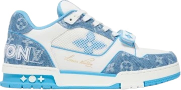 Louis Vuitton Trainer Monogram Blue