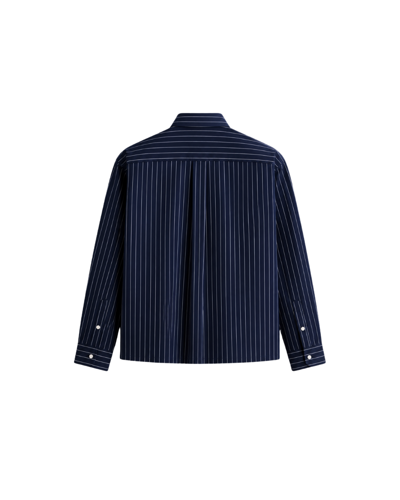 HASHWAY ARCHIVES STRIPED SHIRT - BLUE