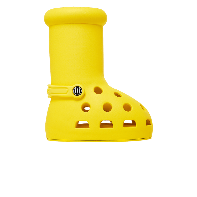 MSCHF Big Red Boot Yellow x Crocs