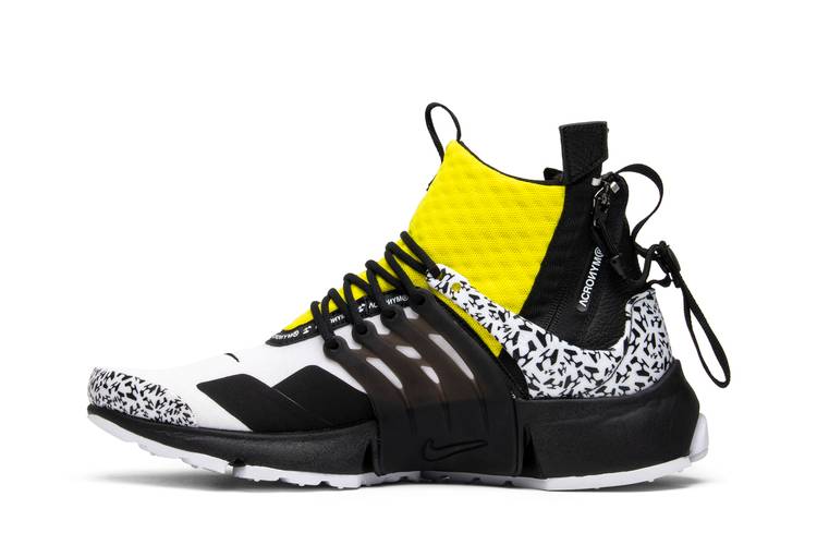Nike Air Presto Mid Acronym Dynamic Yellow