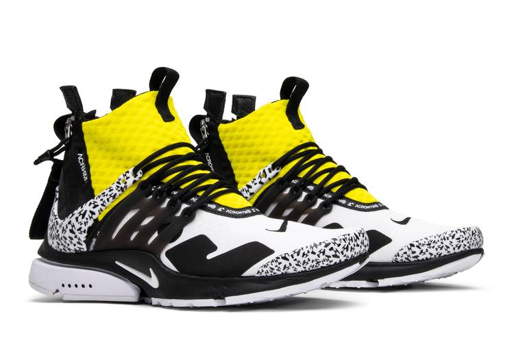 Nike Air Presto Mid Acronym Dynamic Yellow
