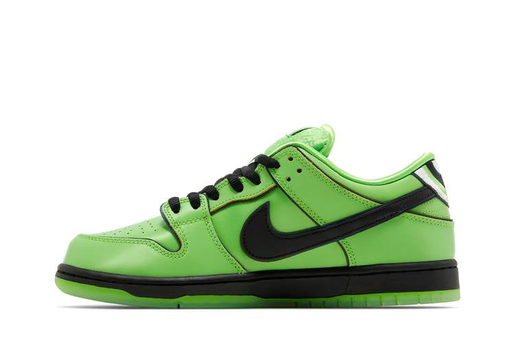 Nike SB Dunk Low Pro x Powerpuff Girls Buttercup