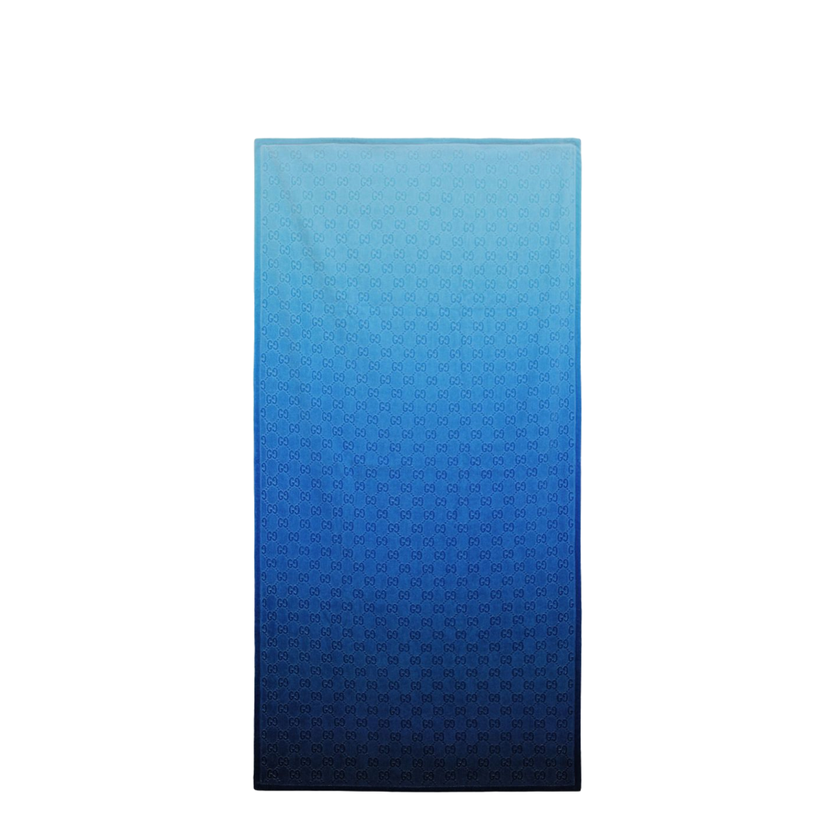 Terrycloth Beach Towel in Gradient Blue