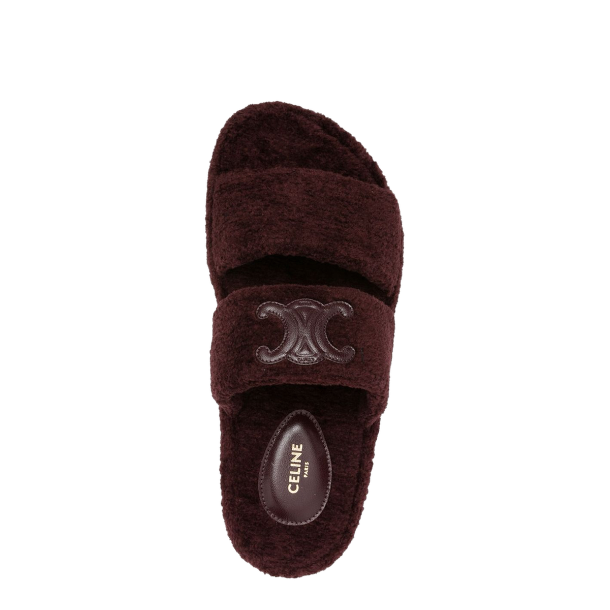 Slides Triomphe in Sponge Fabric