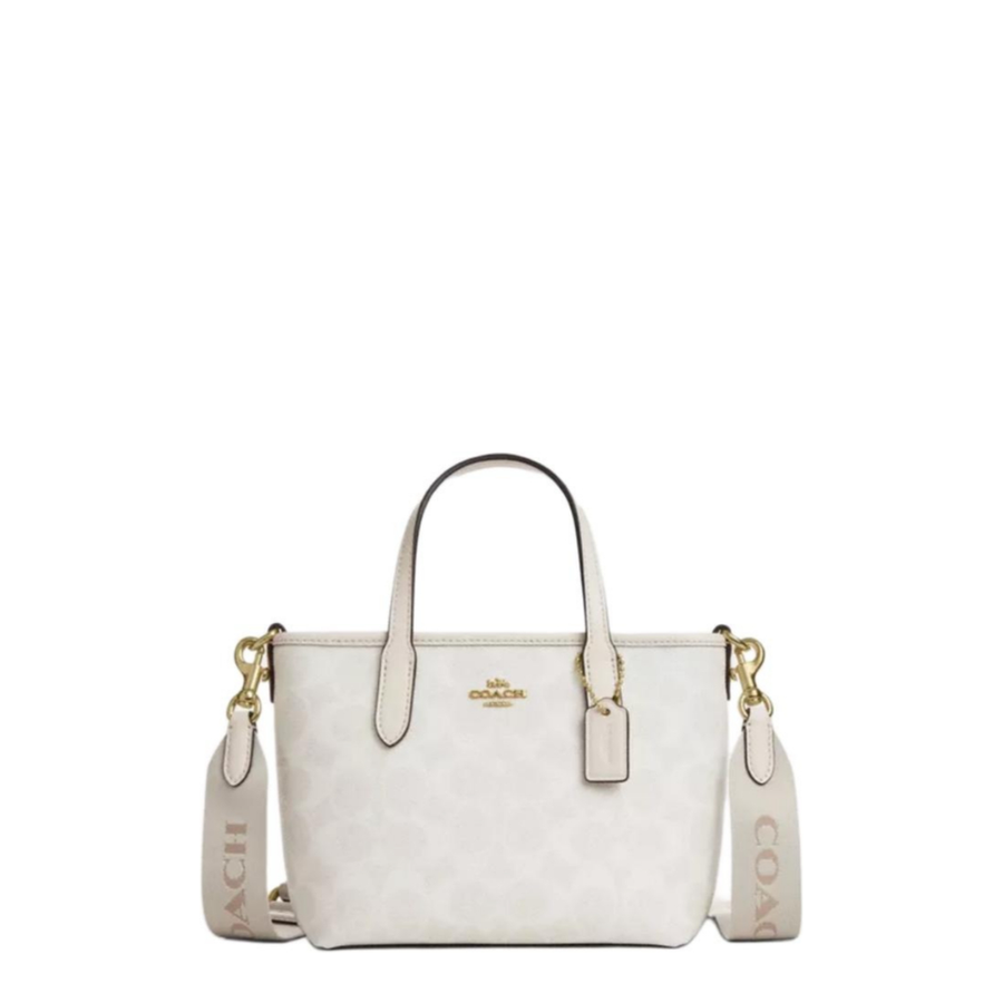 City Mini Tote Bag in Signature Canvas