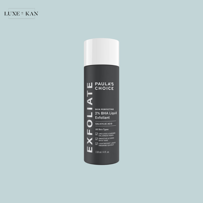 Paula's Choice Exfoliate 2% BHA liquid exfoliant salicylic acid 118ml