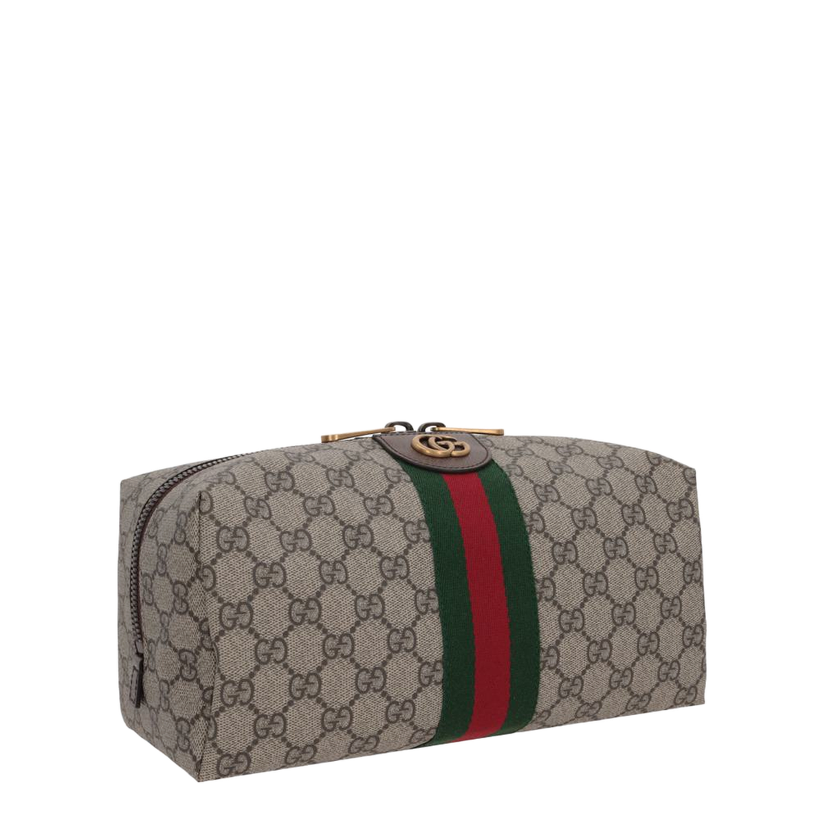 Savoy Small Canvas Toiletry Case - Gray