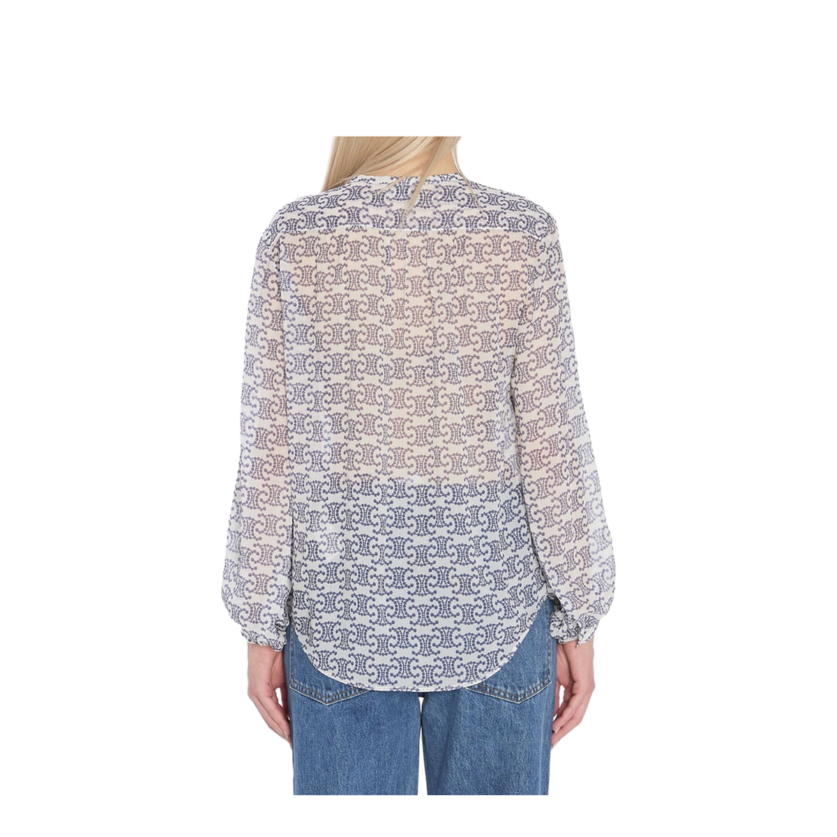 Romy Shirt Cream/Navy Blue