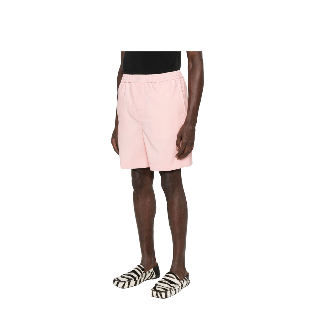 Shorts in Wool Orange