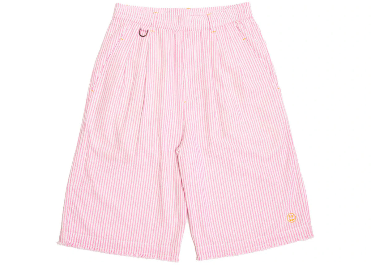 Drew House Seersucker Church Shorts Seersucker Pink