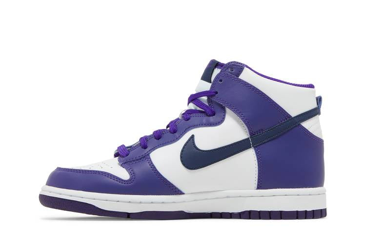 Dunk High Electro Purple Midnight Navy