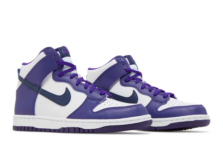 Dunk High Electro Purple Midnight Navy