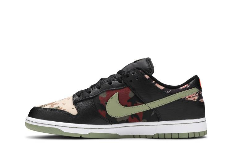 Dunk Low SE Black MultiCamo