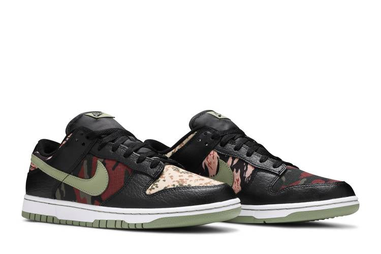 Dunk Low SE Black MultiCamo