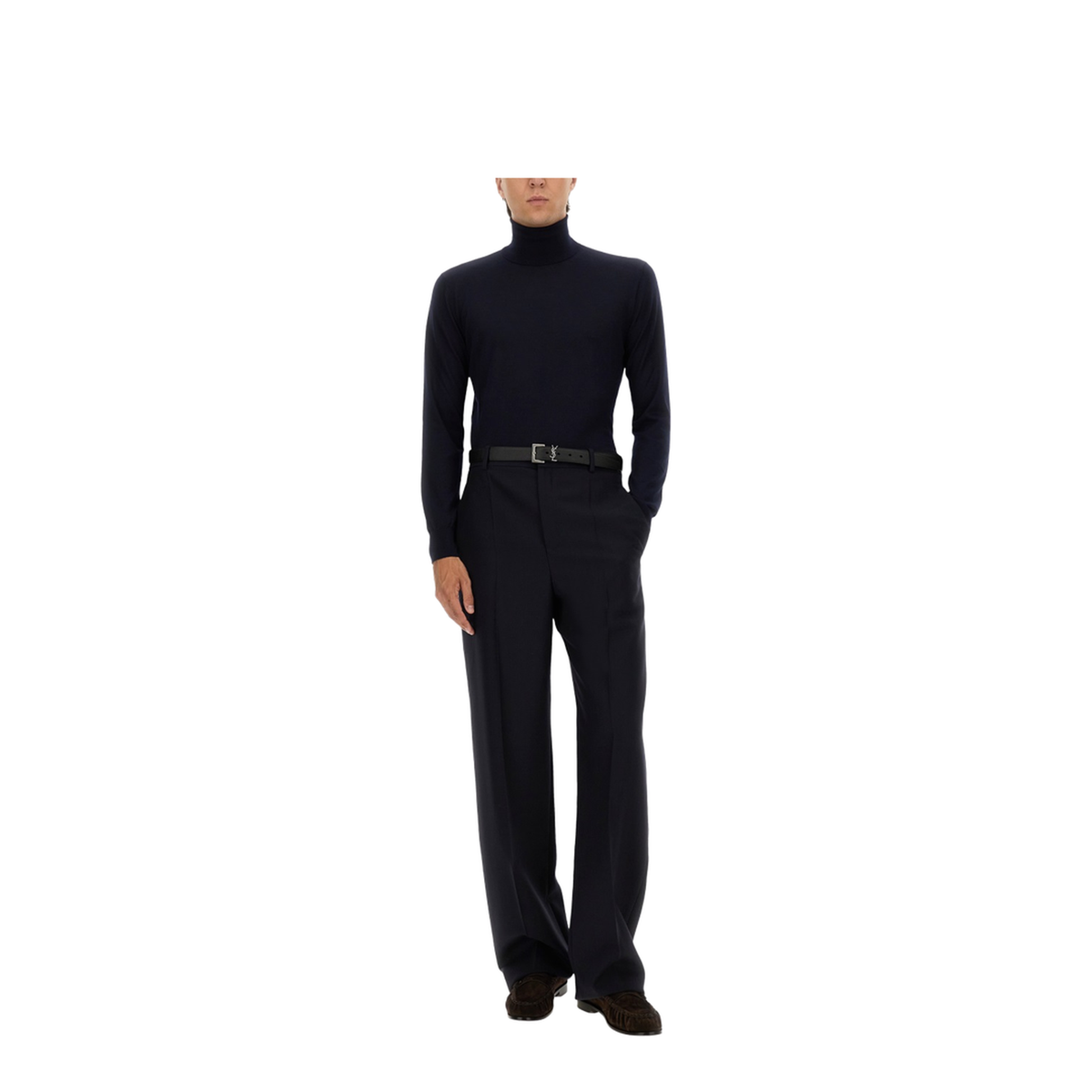 Chiné Wool Trousers