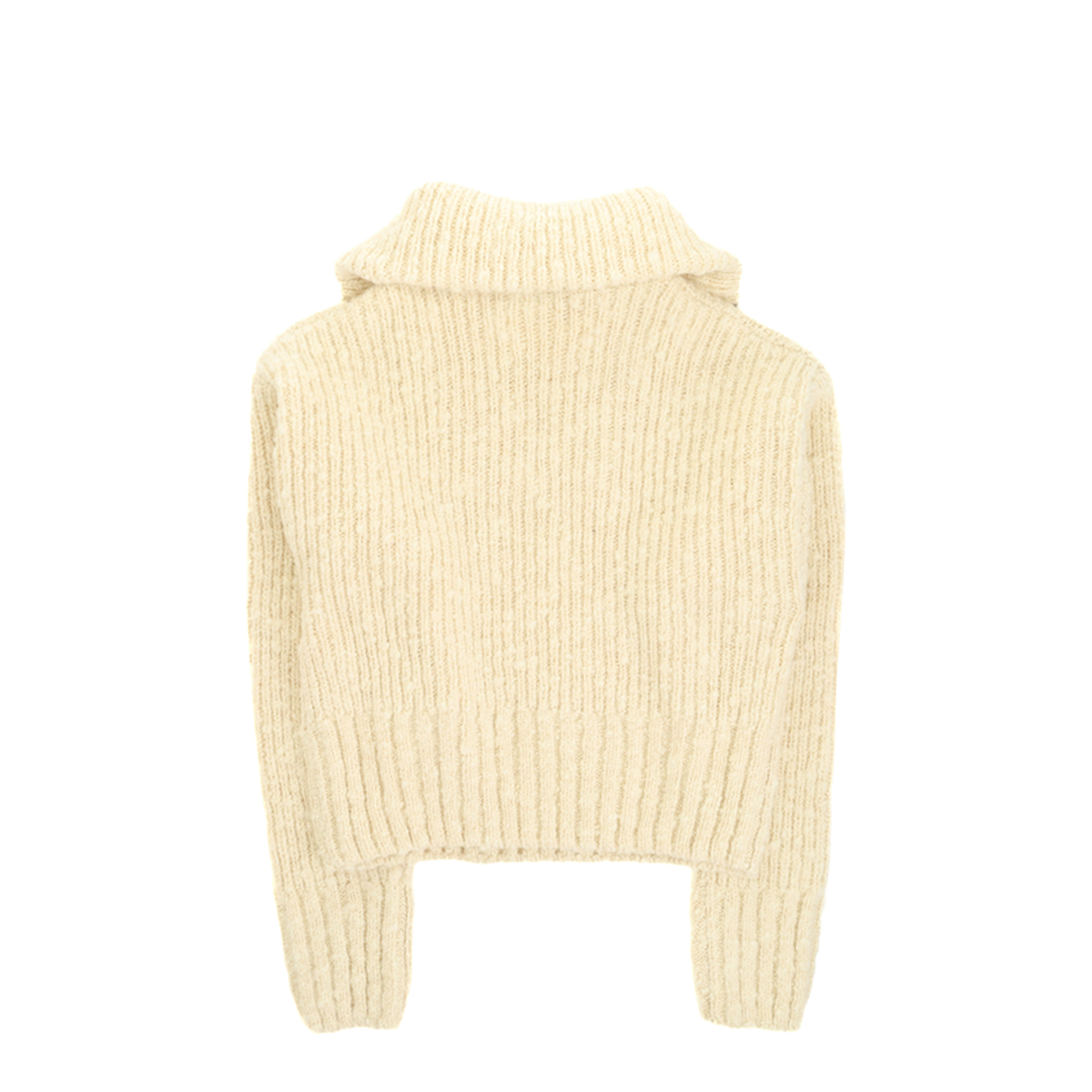 Half-zip Knit Ivory