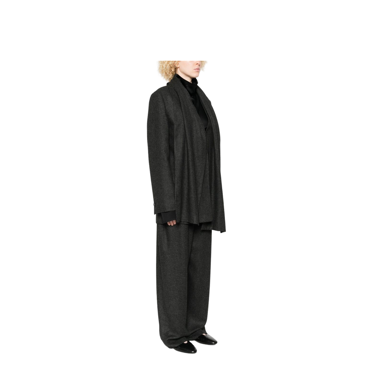 Viscose and Wool Blazer