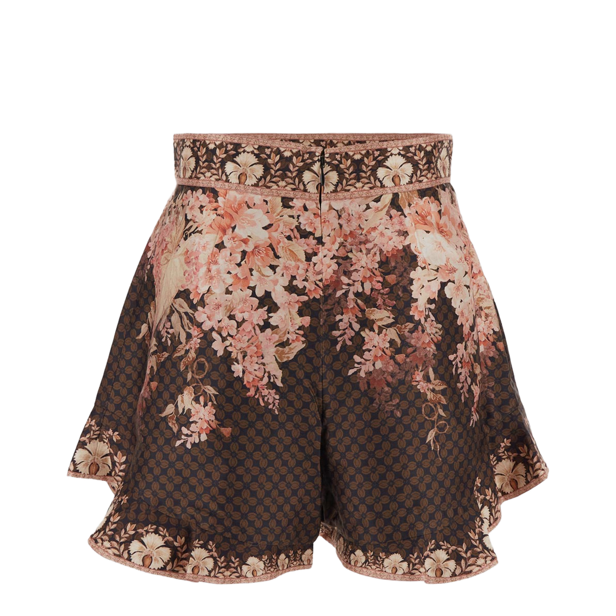 Illuminate Flutter Silk Blend Shorts