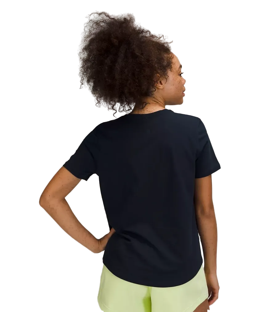 Lululemon Love Curved-Hem Crewneck T-Shirt True Navy