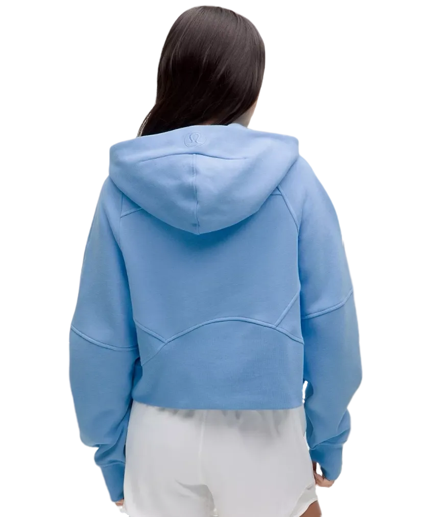 Lululemon Scuba Oversized Half-Zip Hoodie Aero Blue