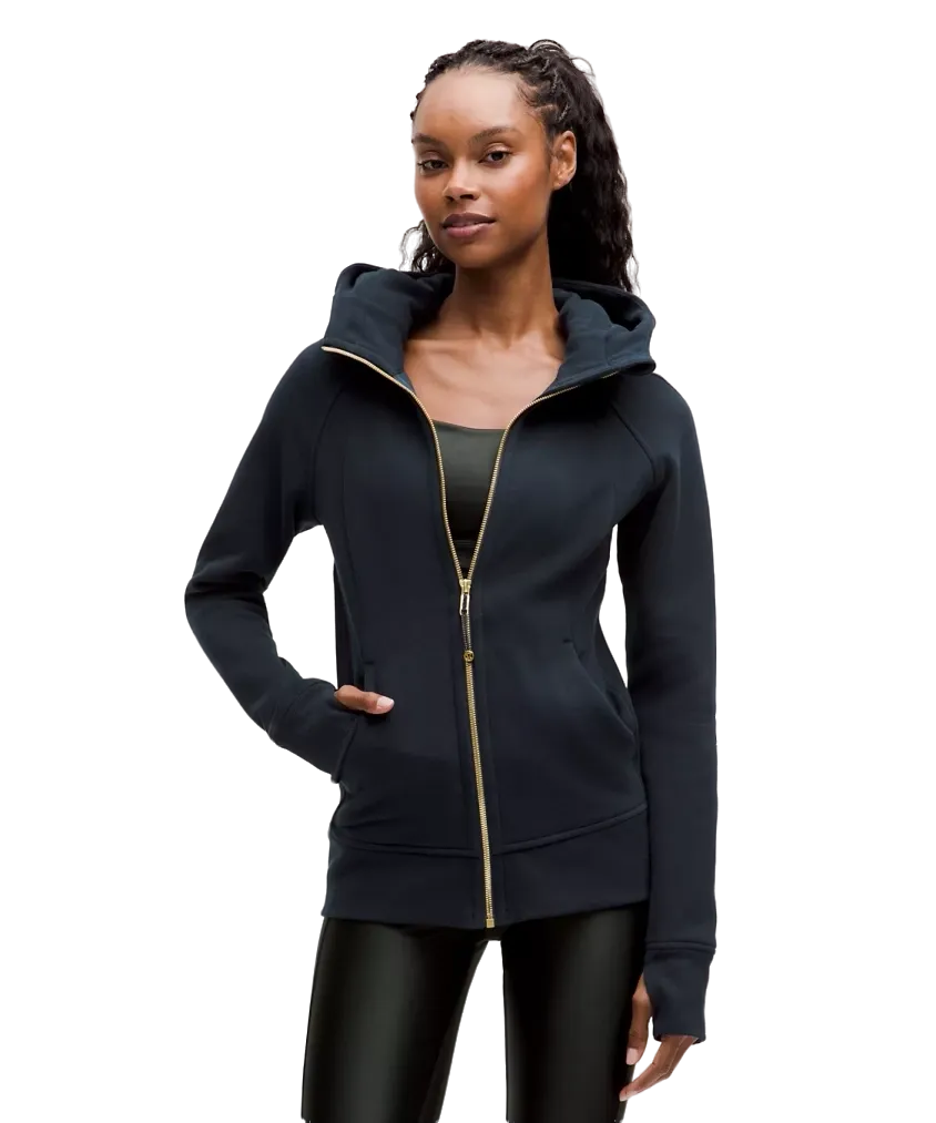 Lululemon Scuba Full-Zip Hoodie True Navy/Gold