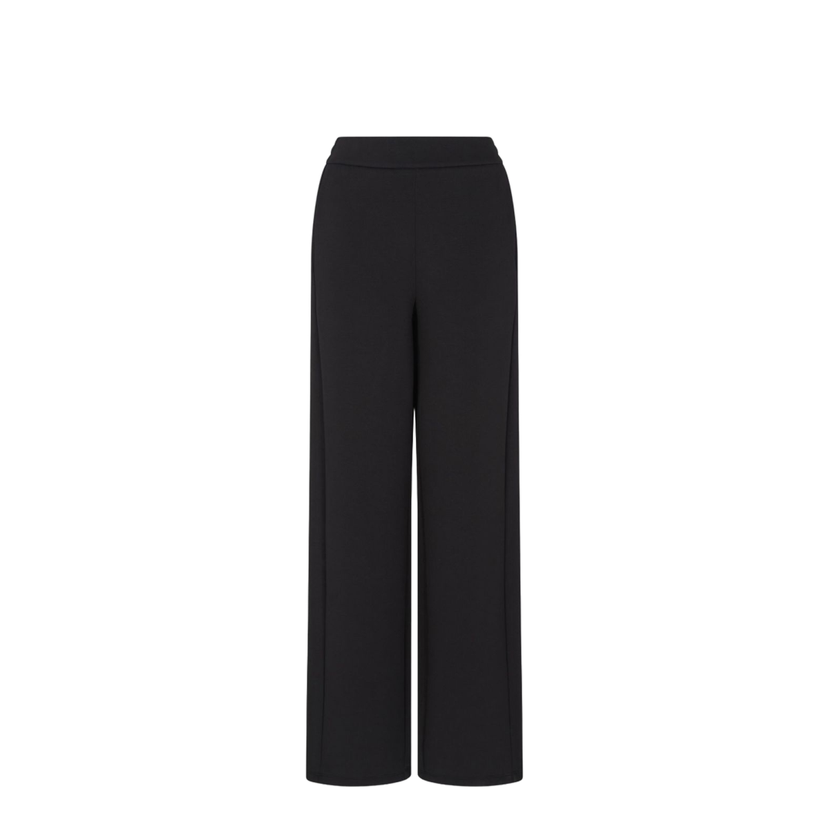 Double Jersey Trousers with an Elasticated Waist
