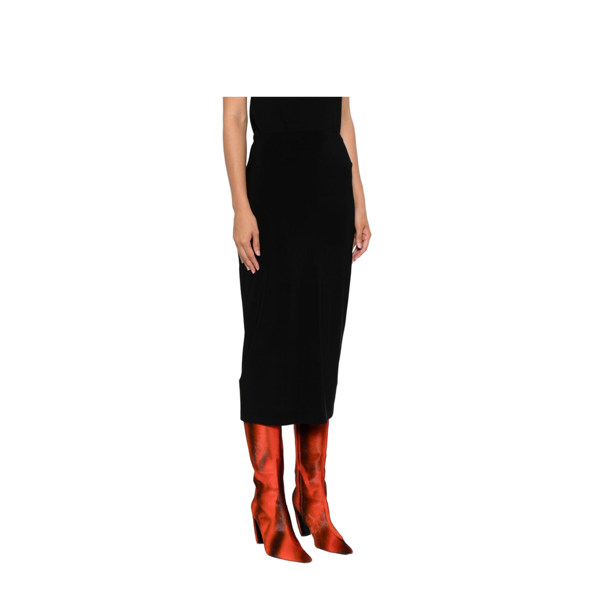 Straight Skirt to Midcalf
