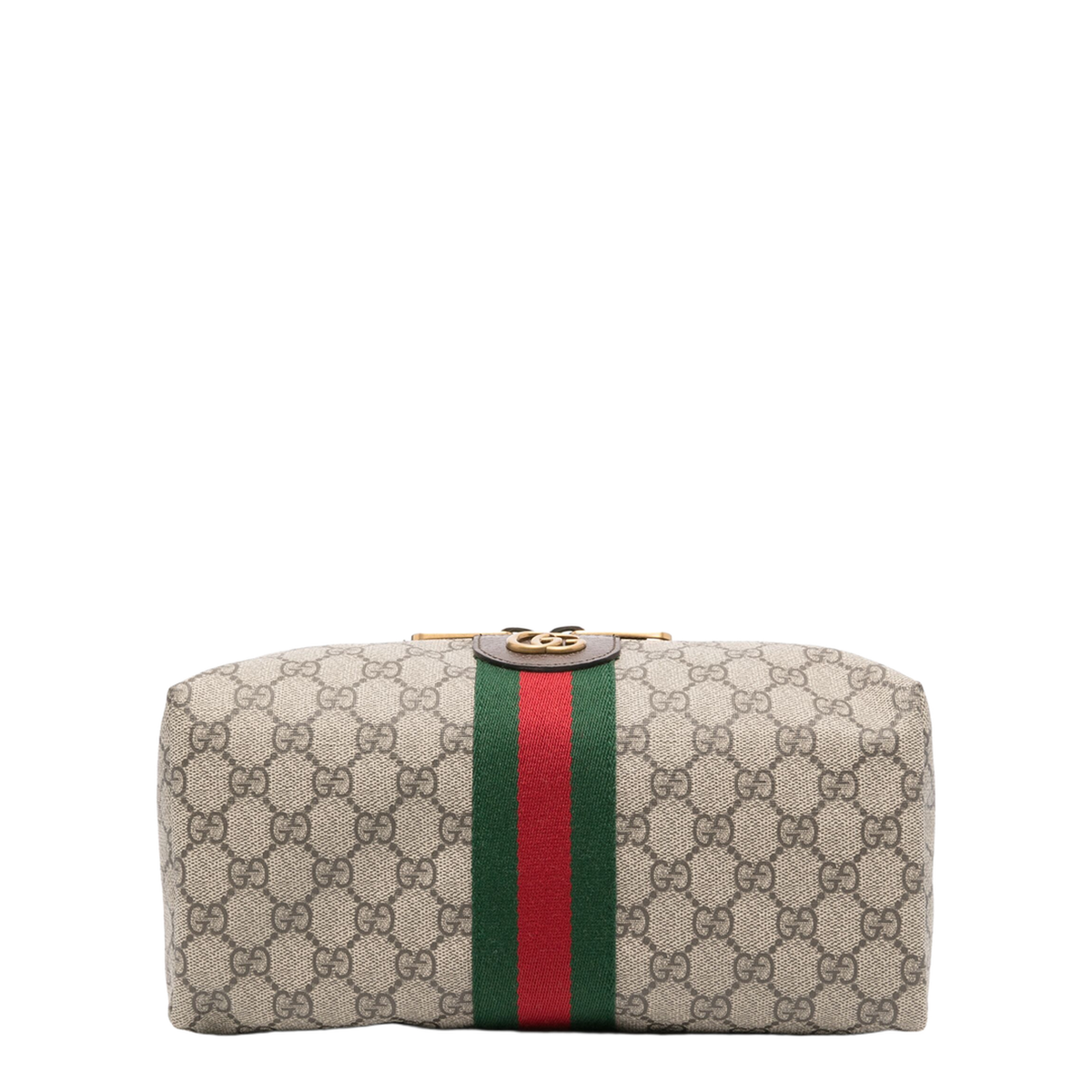 Savoy Small Canvas Toiletry Case - Gray