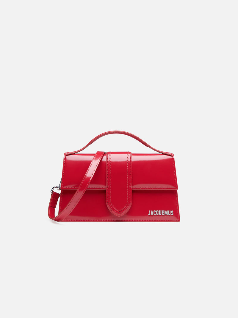 Jacquemus The Large Bambino Crossbody Flap Bag Red