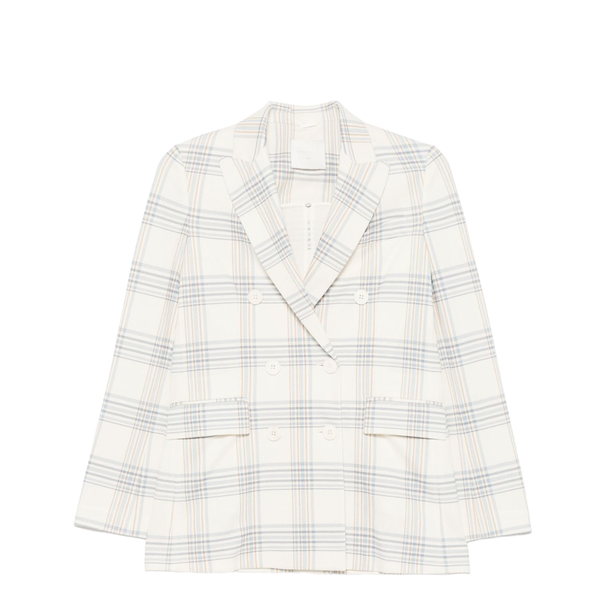 Cotton Double-Breasted Jacket