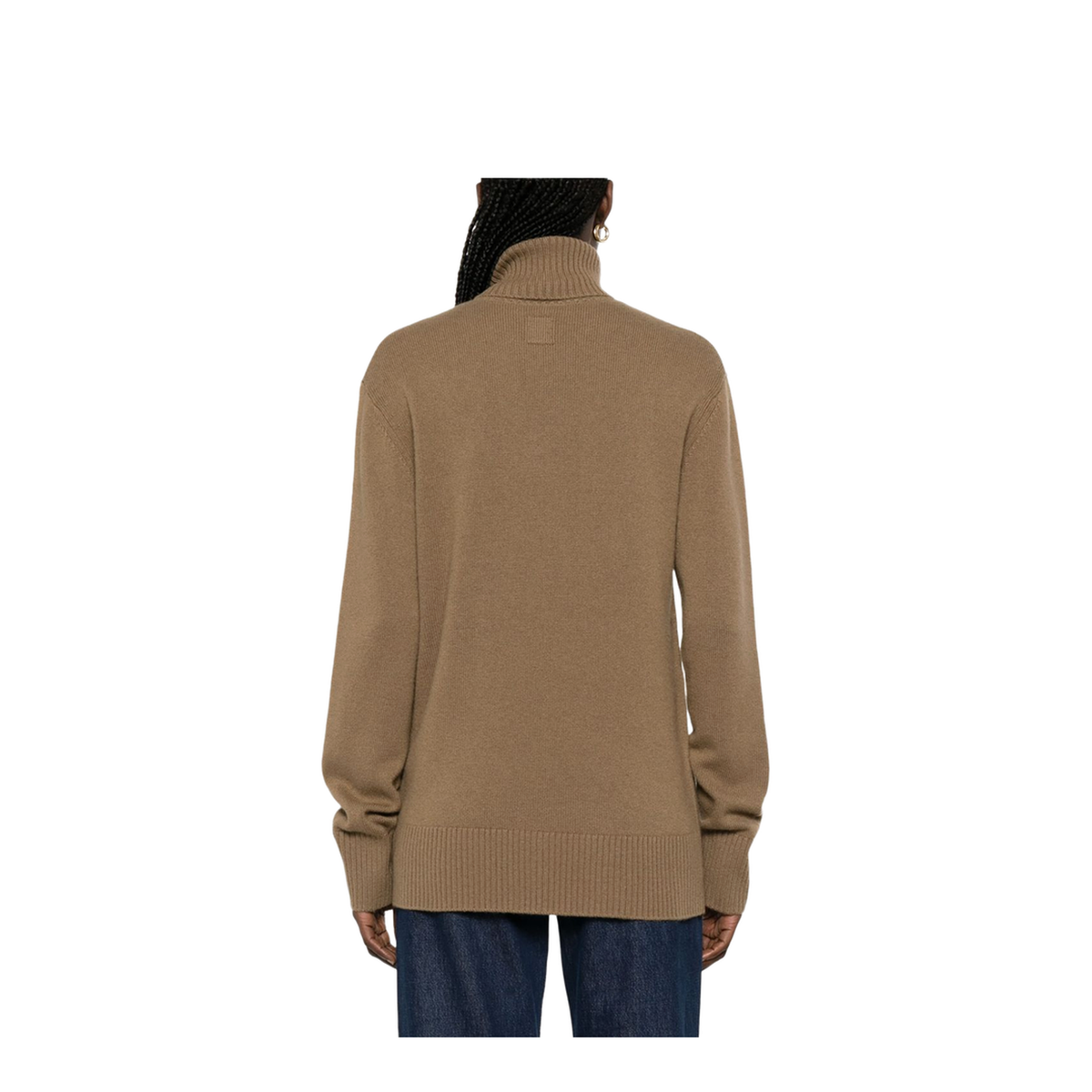 Oversize Cashmere Roll Neck