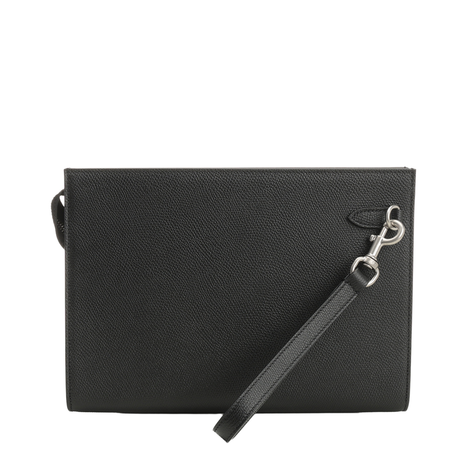 Grained Leather Pouch
