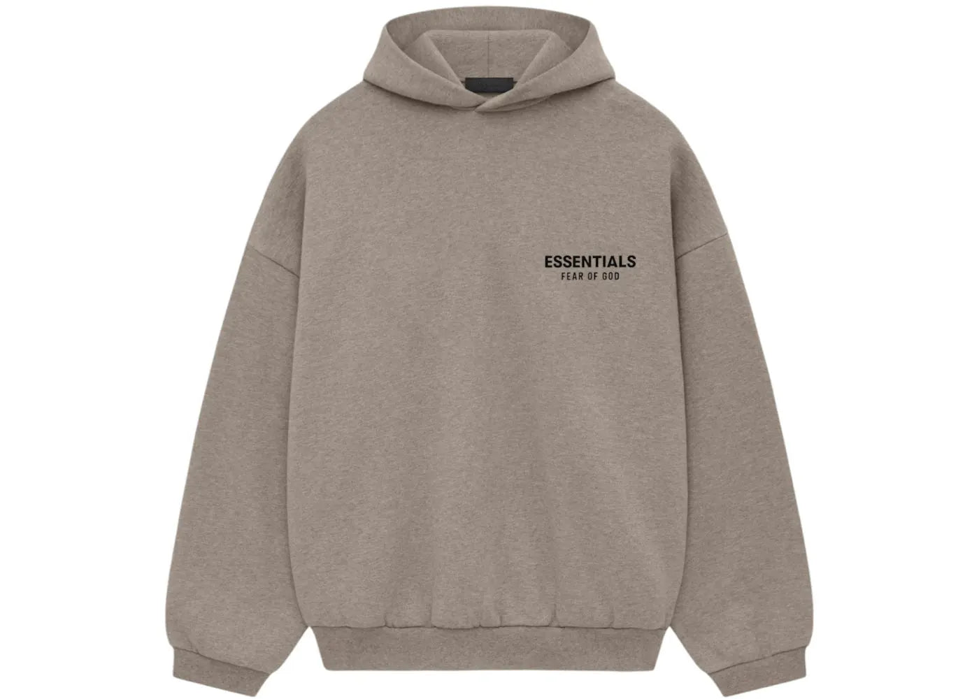 Fear Of God Essentials Fleece Hoodie (Fw24) Heather Gray