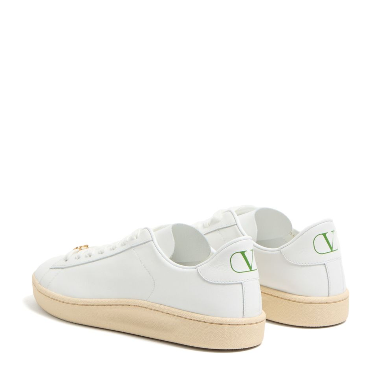 Royco Leather Sneakers - White