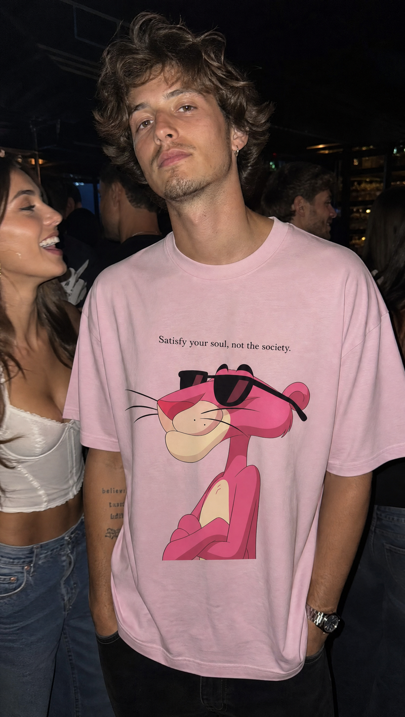 Forfksake Satisfy Soul Pink T-Shirt