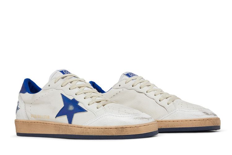 Golden Goose Ball Star White Blue