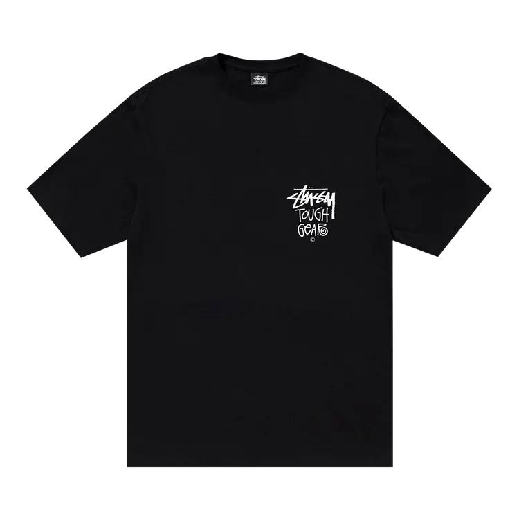 Stussy Tough Gear T-Shirt Black