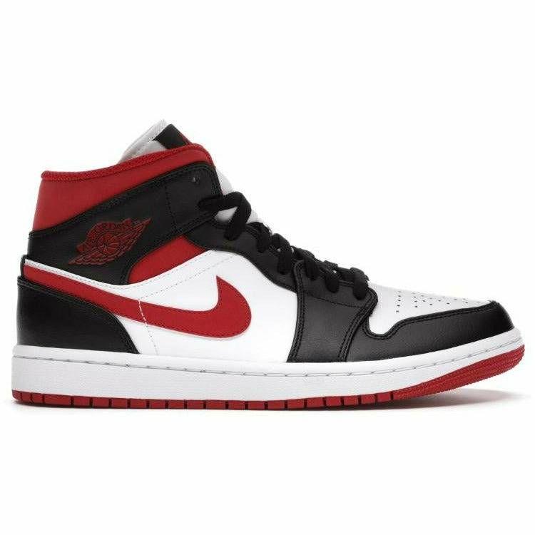Air Jordan 1 Mid Black Gym Red