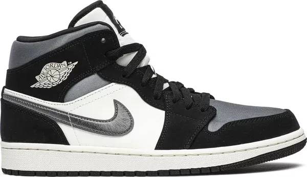 Air Jordan 1 Mid SE Satin Smoke Grey