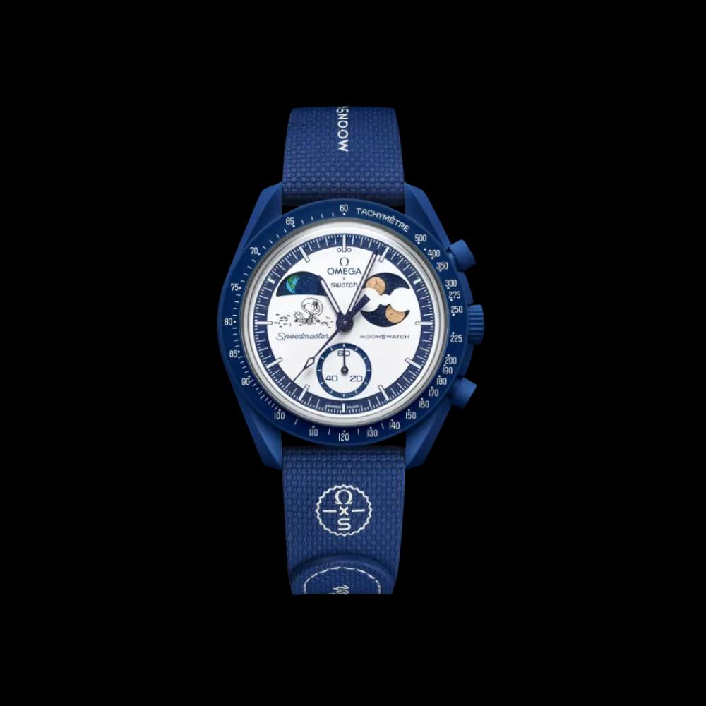 SWATCH x OMEGA Mission to Earthphase Moonshine Gold