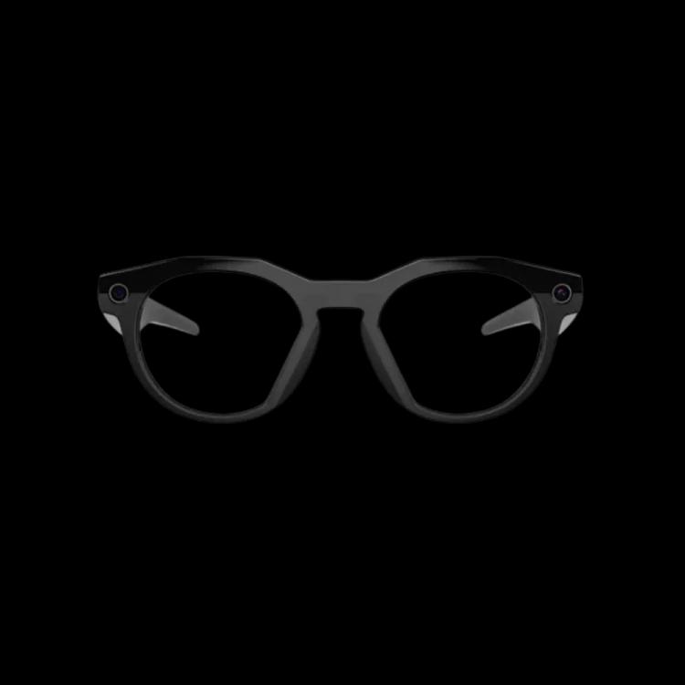 Meta x Oakley HSTN Glasses - Amethyst Transition Lens with Black Frame