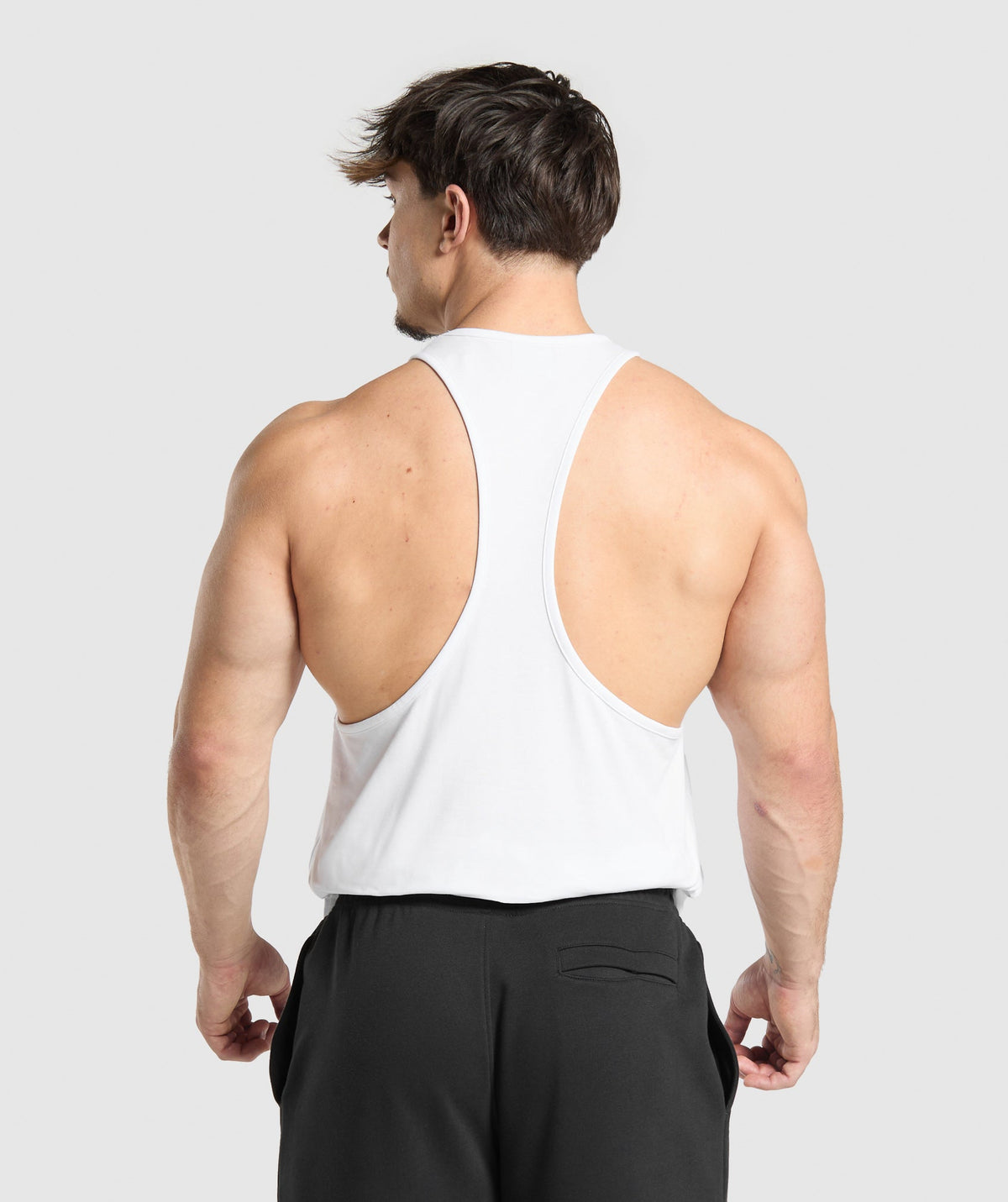 Gymshark Critical Stringer White