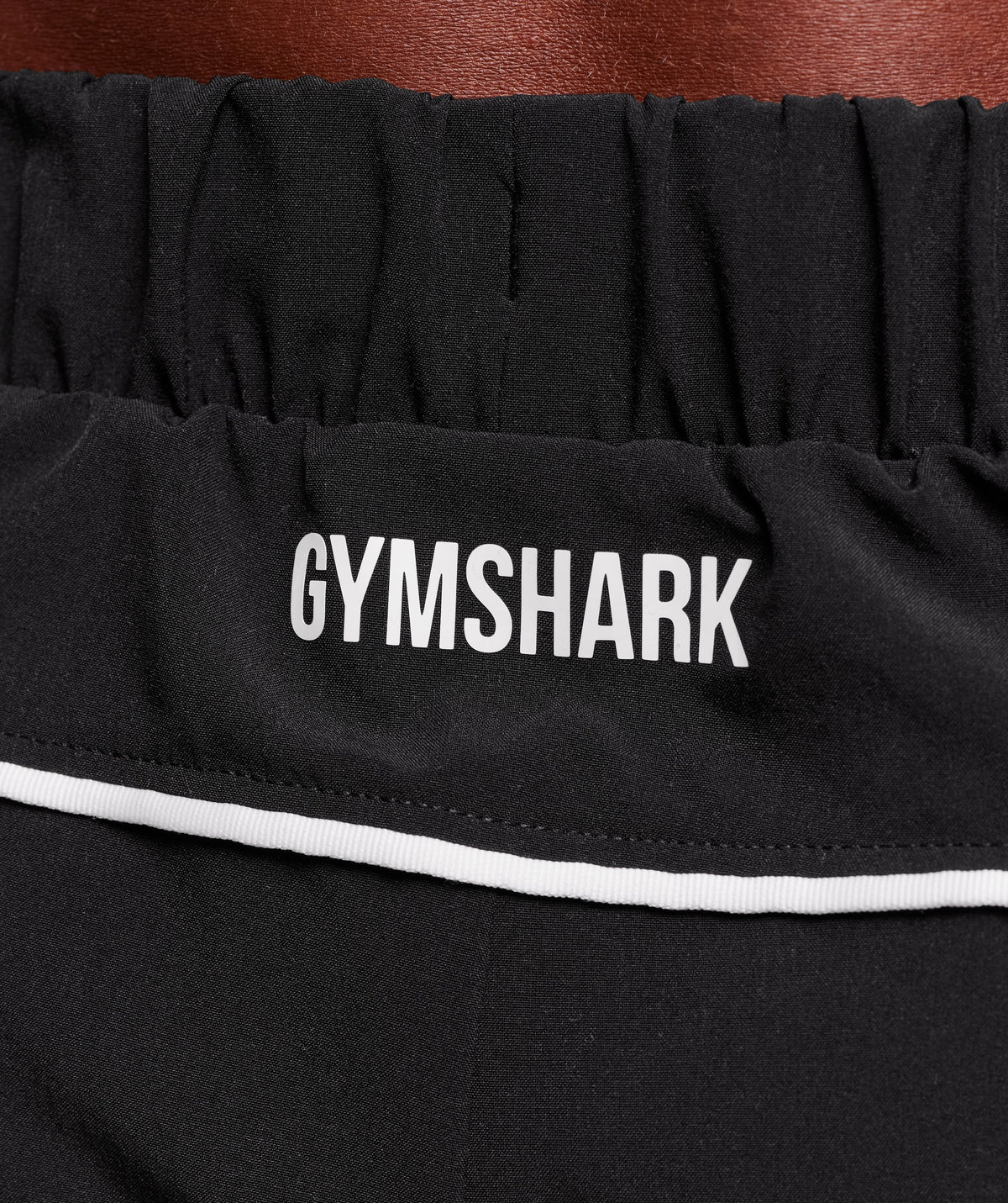 Gymshark Arrival Woven Block Joggers Black