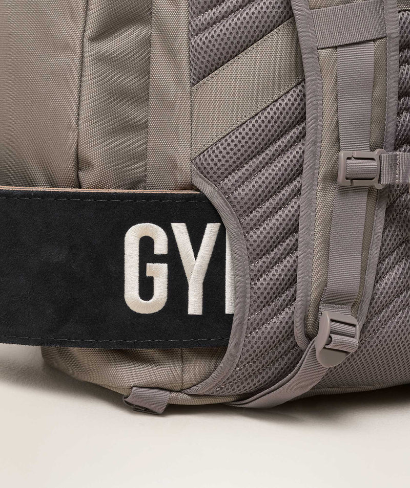 Women's Gymshark Bulk Backpack Linen Brown