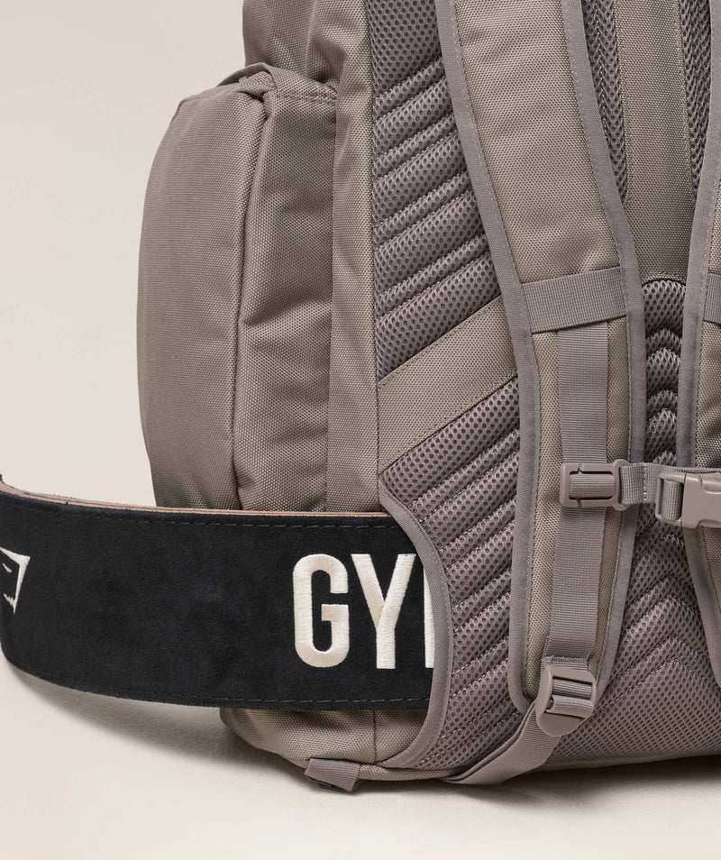 Gymshark Bulk Backpack Linen Brown