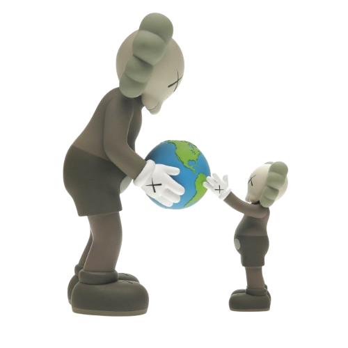 KAWS THE PROMISE Vinyl Figure Brown