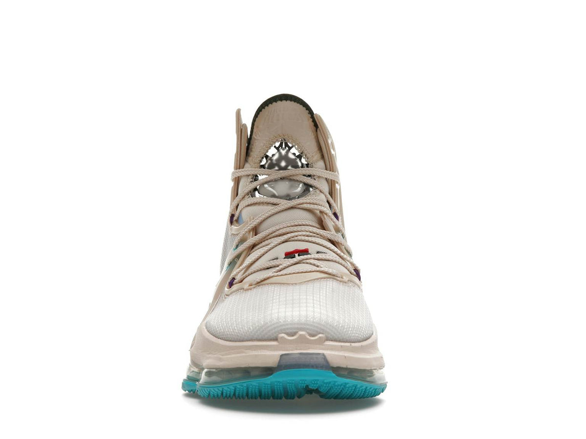 NIKE LEBRON 19 "PEARL WHITE UNIVERSITY GOLD"