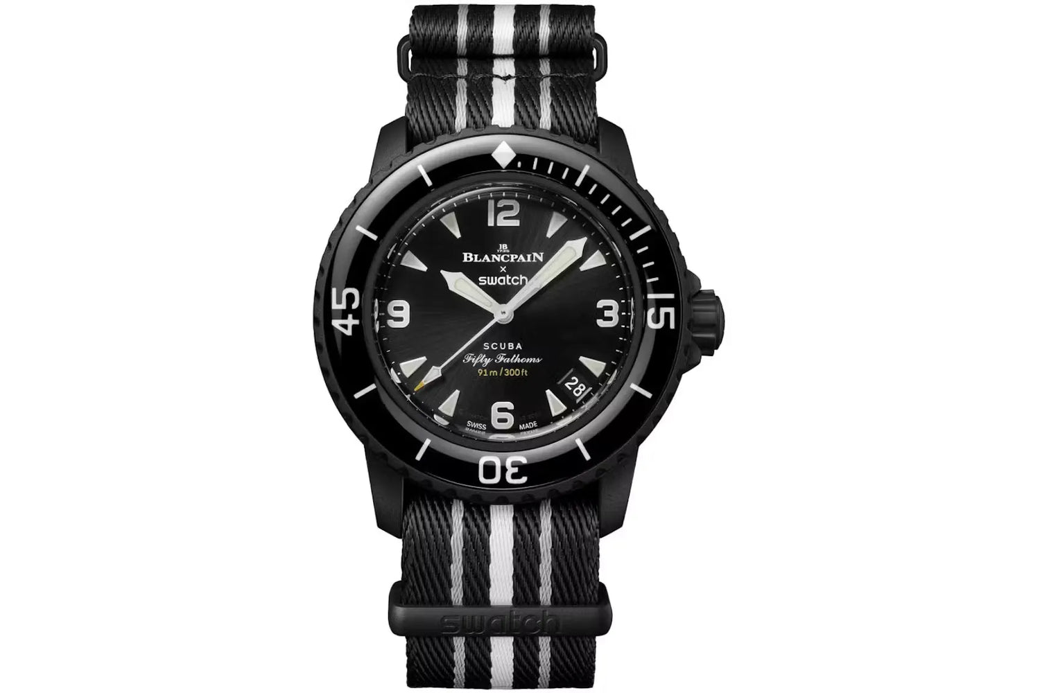 Blancpain x Swatch Scuba Fifty Fathoms Ocean of Storms