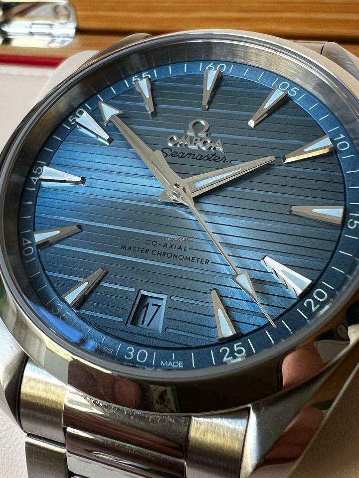 Omega Seamaster Aqua Terra150m Co-axial Master Chronometer Summer Full set special edition